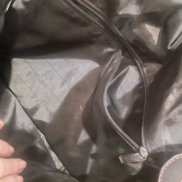 Kenneth Cole Brown Leather Messenger Bag - Picture 15 of 16